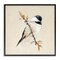 Stupell Industries Muted Watercolor Chickadee Framed Giclee, design by Diannart